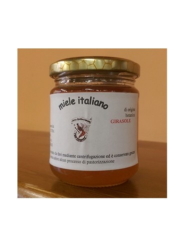 Miele italiano di girasole Confezione 500 gr