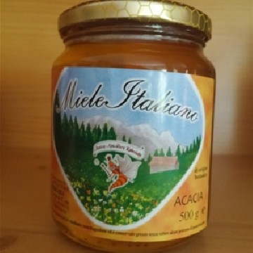 Miele di acacia italiano confezione da 500 g